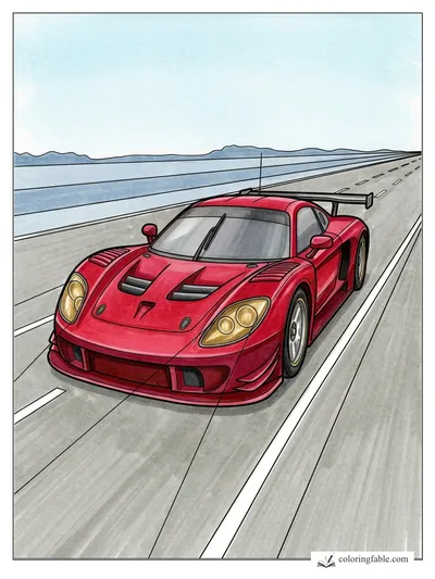 Colored example of this coloring page