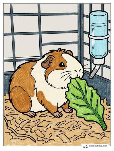 Colored example of this coloring page
