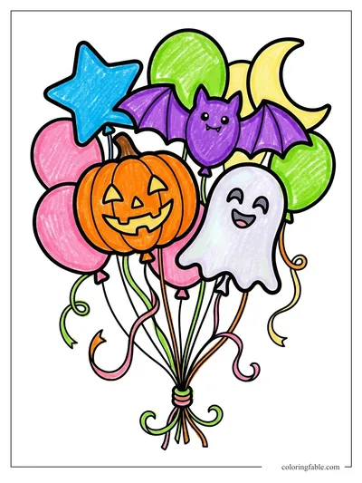 Colored example of this coloring page