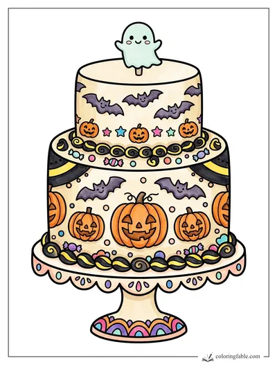 Colored example of this coloring page