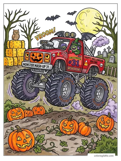 Colored example of this coloring page