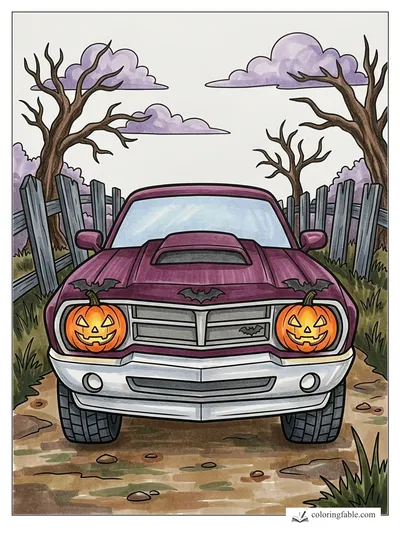 Colored example of this coloring page