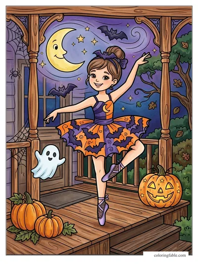 Colored example of this coloring page