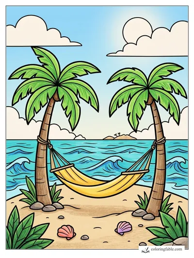 Colored example of this coloring page