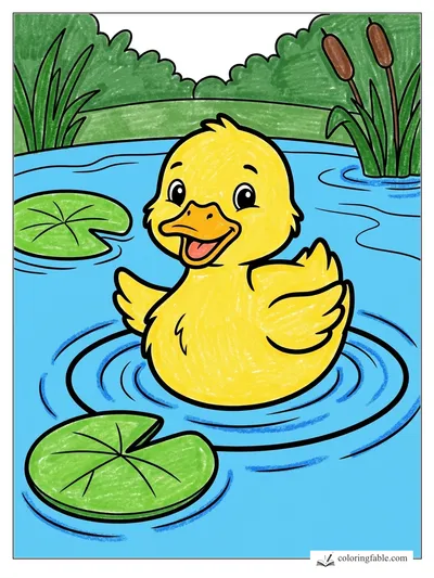 Colored example of this coloring page