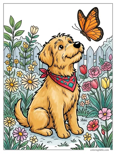 Colored example of this coloring page