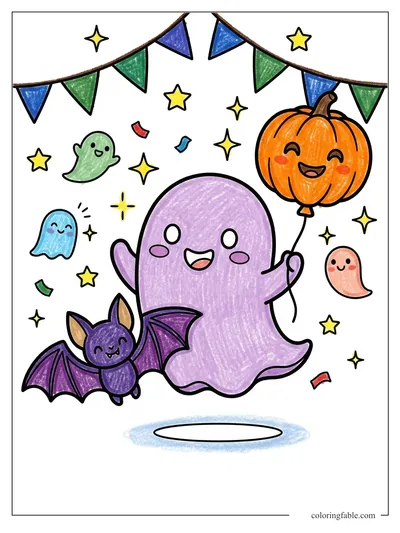 Colored example of this coloring page
