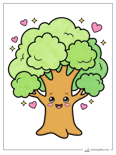 Colored example of this coloring page
