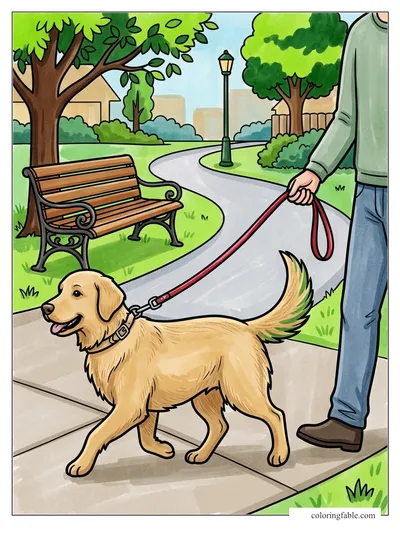 Colored example of this coloring page