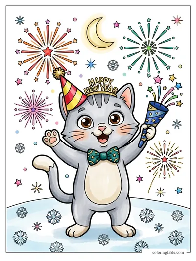 Colored example of this coloring page