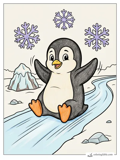 Colored example of this coloring page