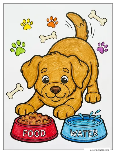 Colored example of this coloring page