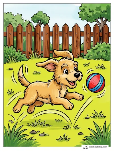 Colored example of this coloring page