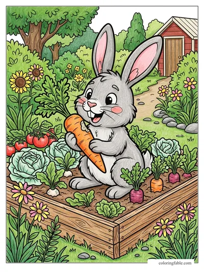 Colored example of this coloring page