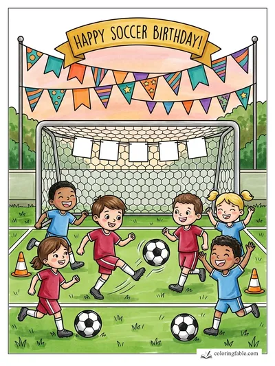 Colored example of this coloring page