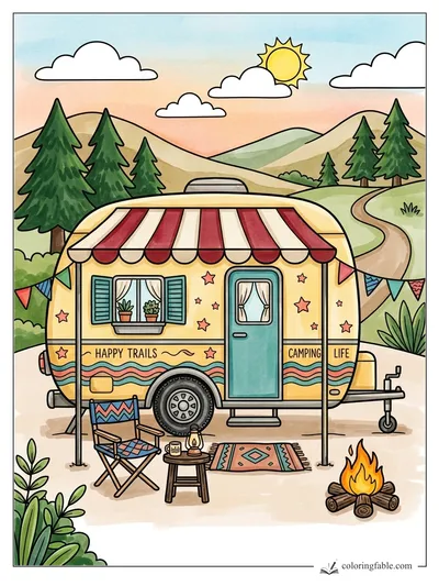 Colored example of this coloring page