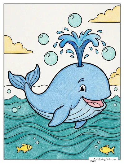 Colored example of this coloring page