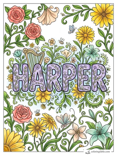 Colored example of this coloring page