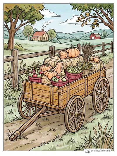 Colored example of this coloring page