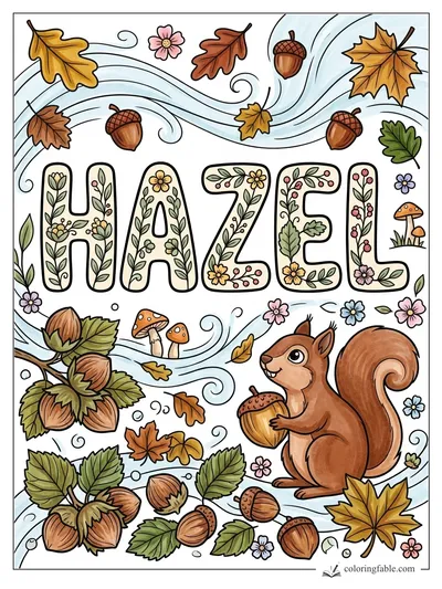 Colored example of this coloring page