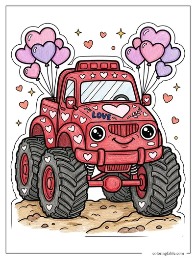 Colored example of this coloring page