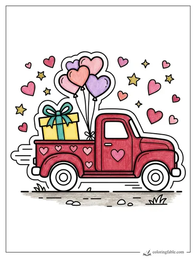 Colored example of this coloring page