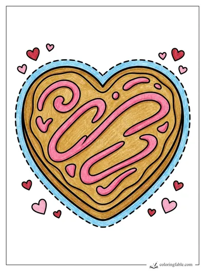 Colored example of this coloring page