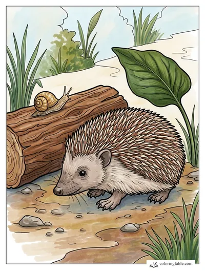 Colored example of this coloring page