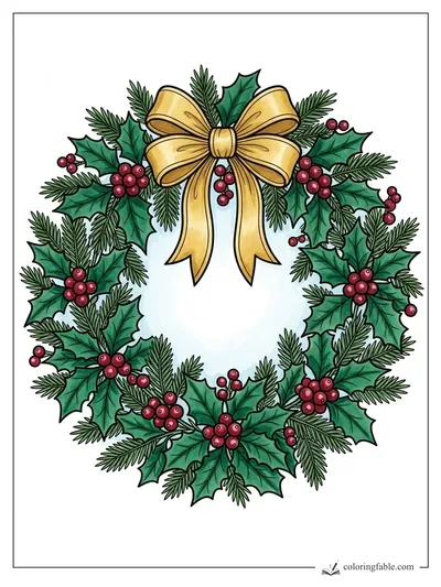 Colored example of this coloring page