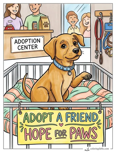 Colored example of this coloring page