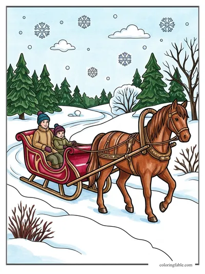 Colored example of this coloring page