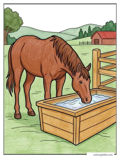 Colored example of this coloring page