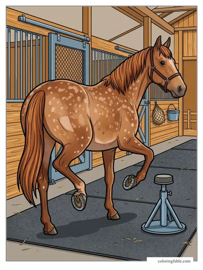 Colored example of this coloring page