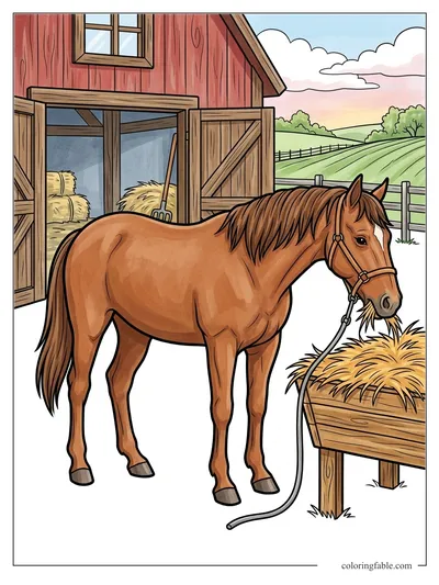 Colored example of this coloring page