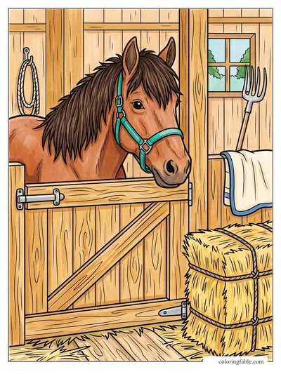 Colored example of this coloring page