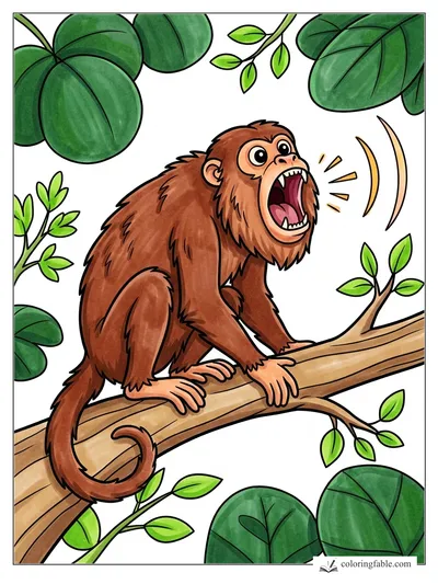 Colored example of this coloring page