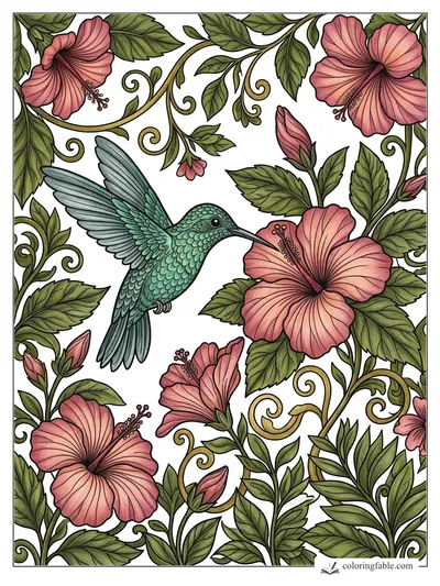 Colored example of this coloring page