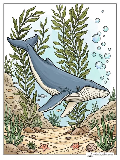 Colored example of this coloring page