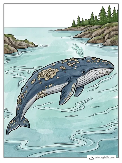 Colored example of this coloring page