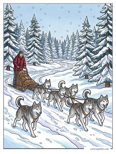 Colored example of this coloring page