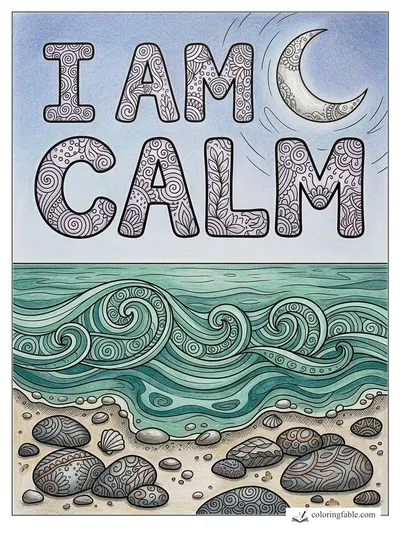 Colored example of this coloring page