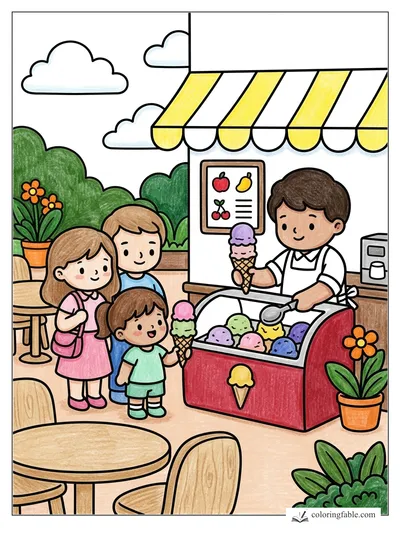 Colored example of this coloring page