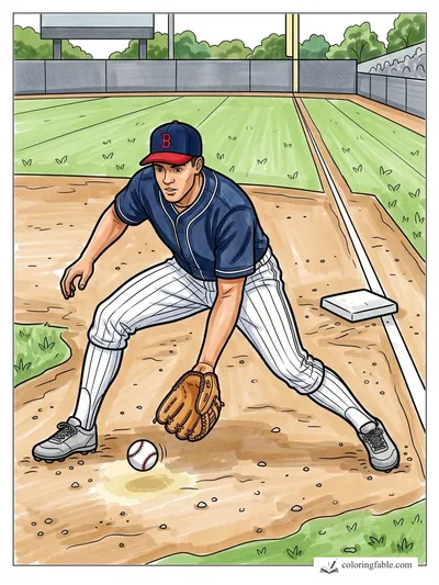 Colored example of this coloring page
