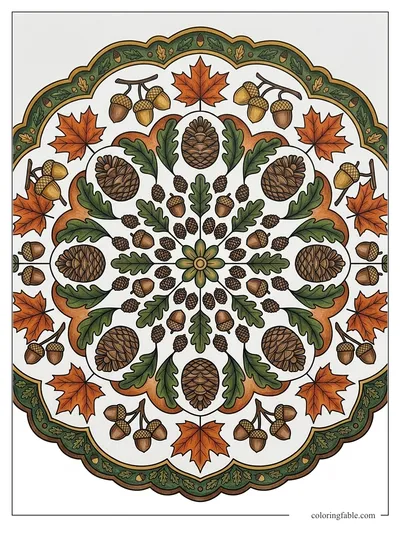 Colored example of this coloring page