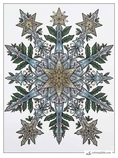 Colored example of this coloring page