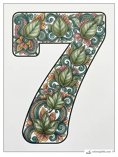 Colored example of this coloring page