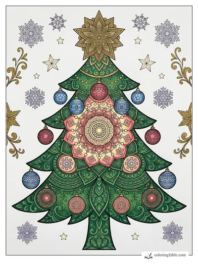 Colored example of this coloring page
