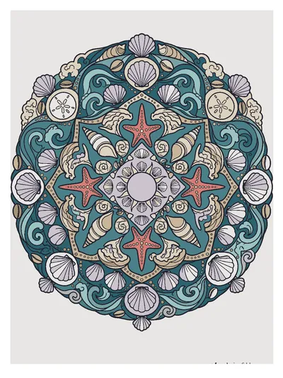Finished color by number solution