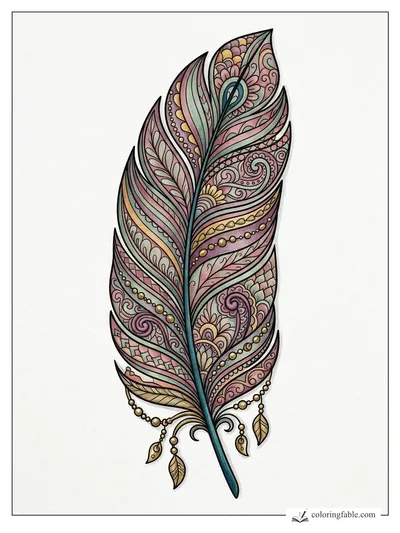 Colored example of this coloring page