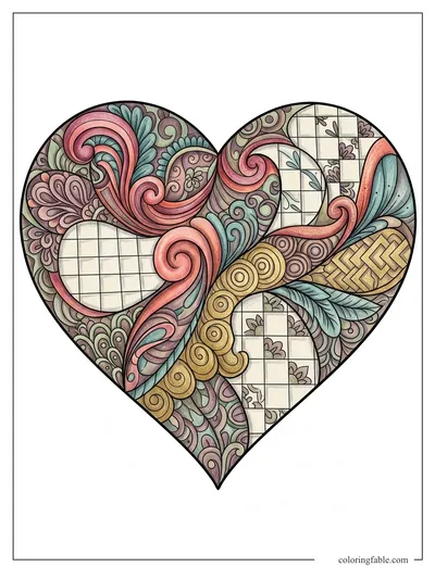 Colored example of this coloring page